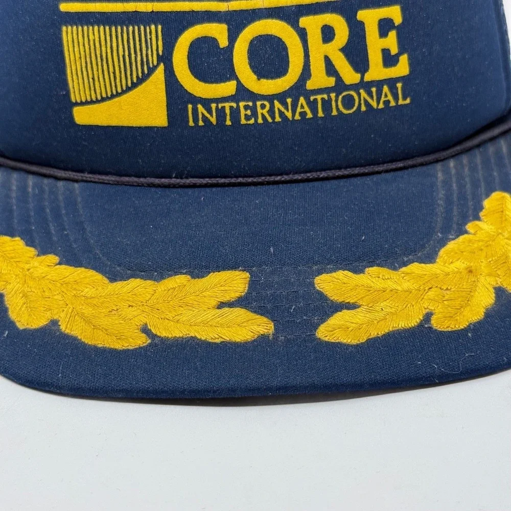 Core International Trucker Hat Blessed Are The Pessimists Backups Scrambled Eggs